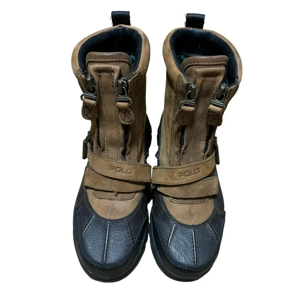 Polo Ralph Lauren Boots Youth Size 3 Style 50622‎ Tavin Zip